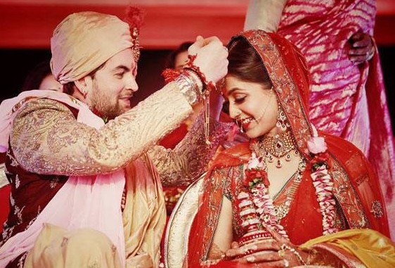 entertainment-news-these-ten-bollywood-and-tv-celebrities-who-chose-arrange-marriages नील नितिन मुकेश और रुक्मिणी सहाय