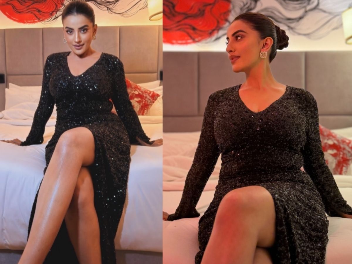 Akshara Singh Photos: अक्षरा सिंह ये तस्वीरें देख नहीं हटेंगी नजरें! भोजपुरी हसीना के इस सिजलिंग लुक ने बॉलीवुड एक्ट्रेस को भी किया फेल