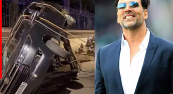 अक्षय कुमार बाल-बाल बचे! ऑटो से भिड़ी एस्कॉर्ट कार, ट्विंकल खन्ना भी थीं मौजूद-VIDEO