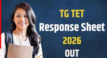 TG TET Response Sheet 2026: TS TET रिस्पॉन्स शीट 2026 जारी, जानें आंसर शीट PDF कैसे करें डाउनलोड?