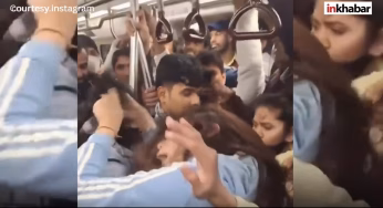 दिल्ली की मेट्रो बनी WWE की अखाड़ा: सीट के लिए दो महिलाओं ने खींचे एक दूसरे के बाल, वीडियो हुआ वायरल!