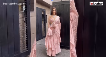 फैशन के लिए कुछ भी? कड़ाके की ठंड में Farhana Bhatt को साड़ी में देख, चकराया लोगों का सिर!