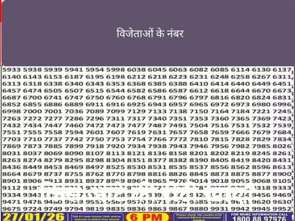 punjab-state-weekly-monthly-lottery-result-declare-check-lucky-draw-prize-money-winners-full-list list winner