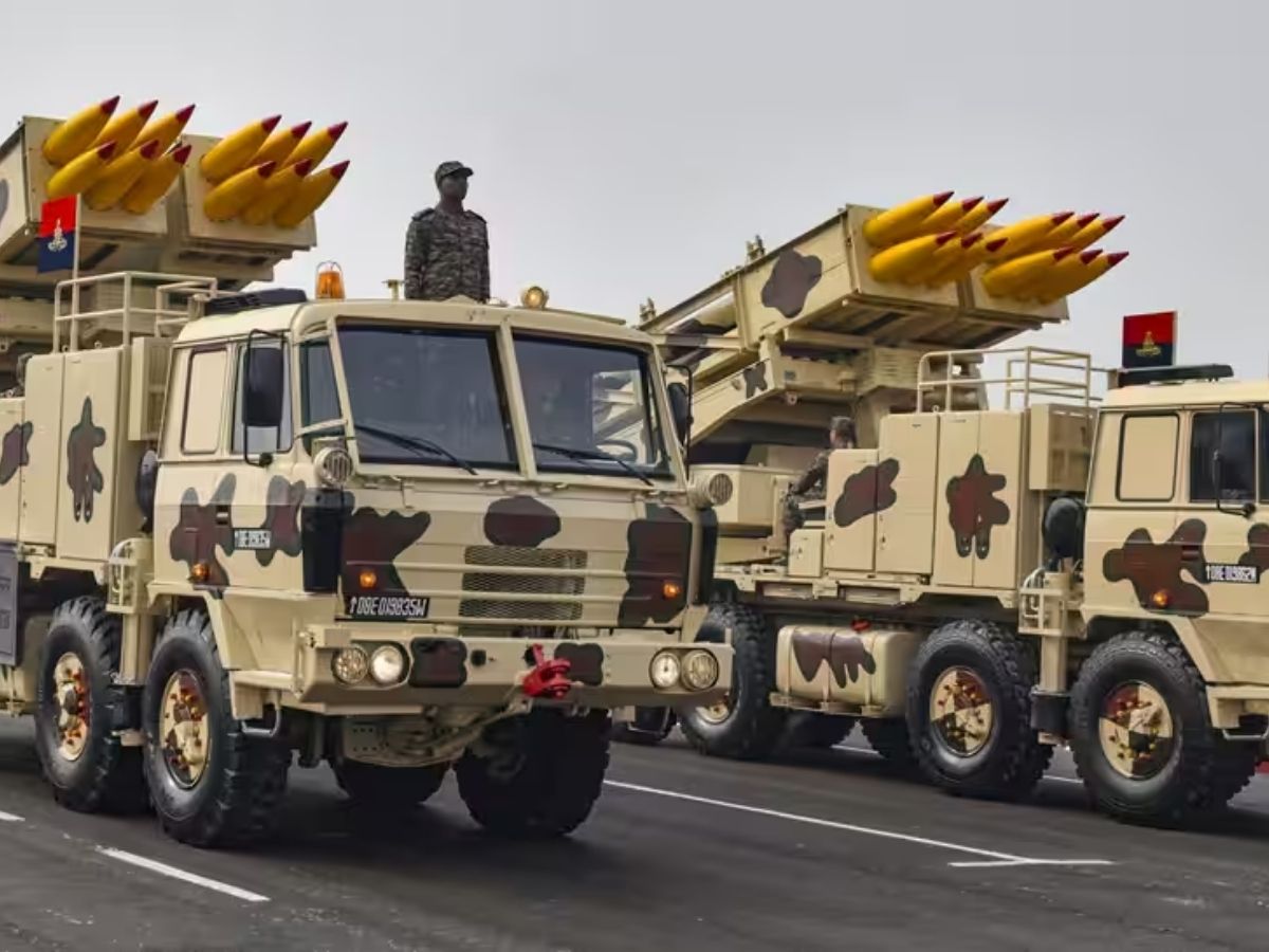 Pinaka rocket system - Photo Gallery