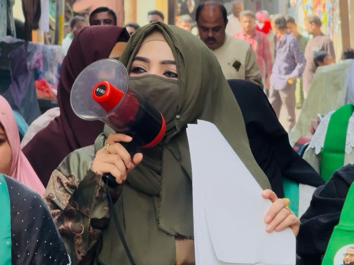 syeda falak responsibility of managing election campaign in Mumbai Municipal Corporation - Photo Gallery