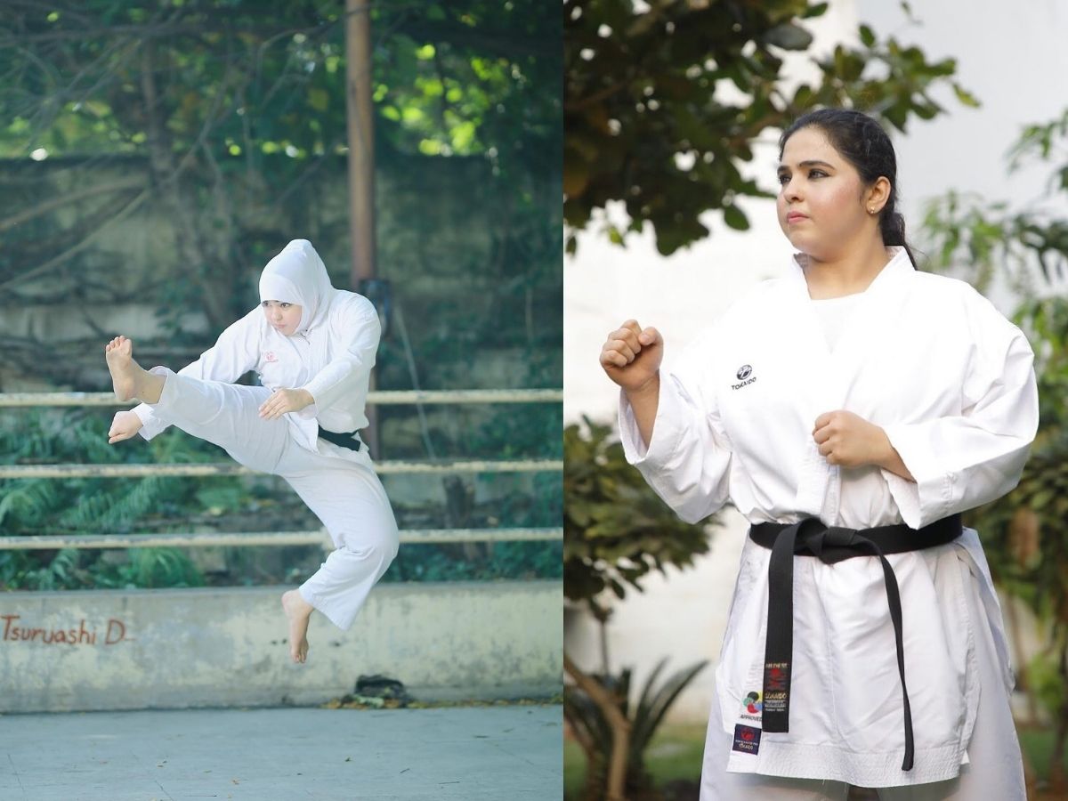 Syeda Falak runs a karate academy - Photo Gallery