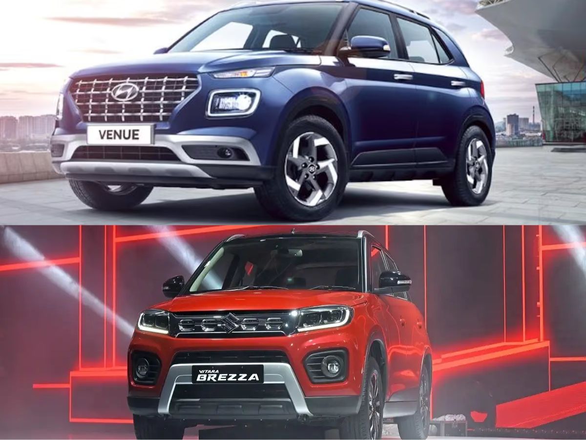 Hyundai Venue vs Maruti Brezza - Photo Gallery