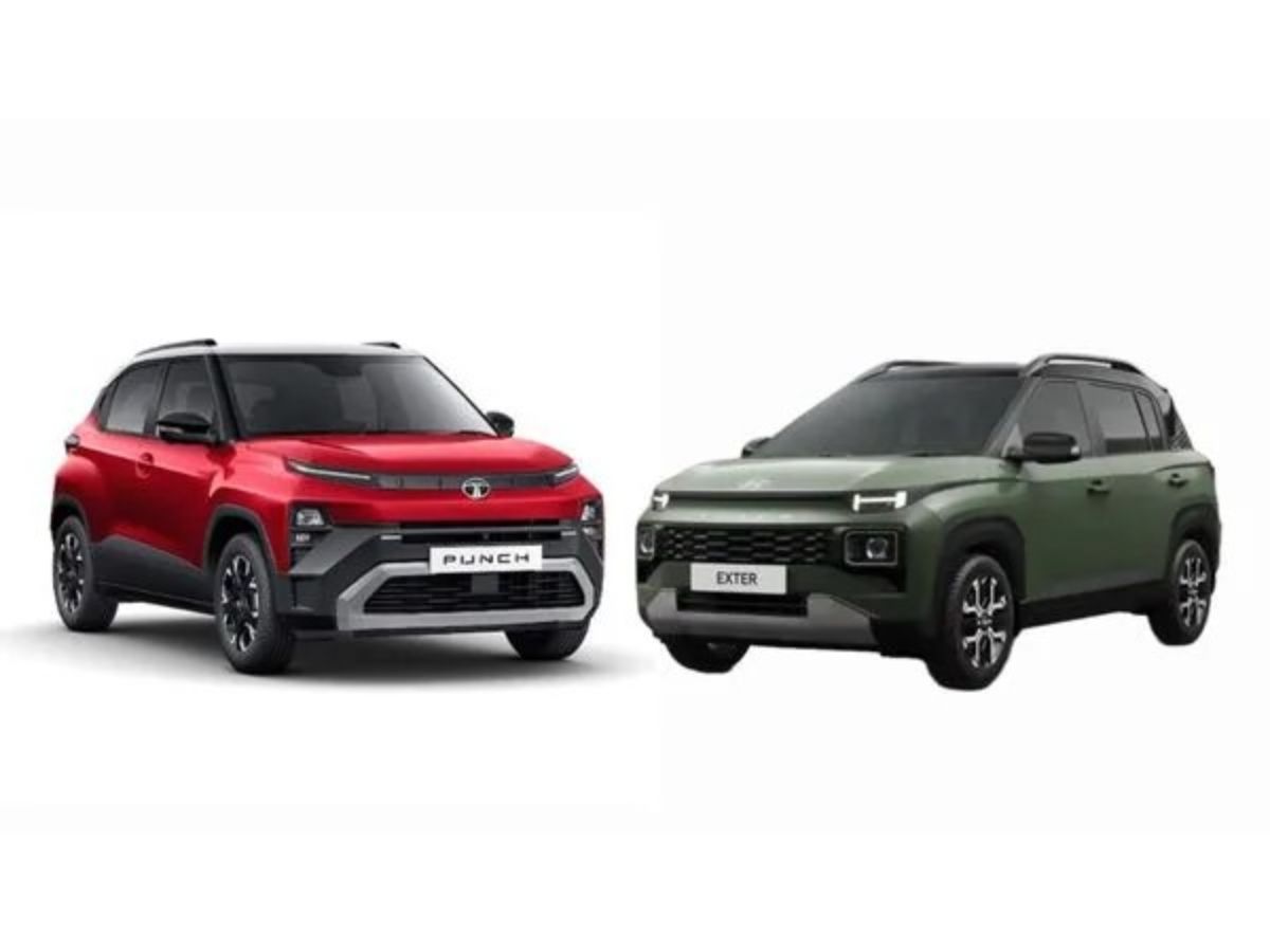Tata Punch vs Hyundai Exter - Photo Gallery