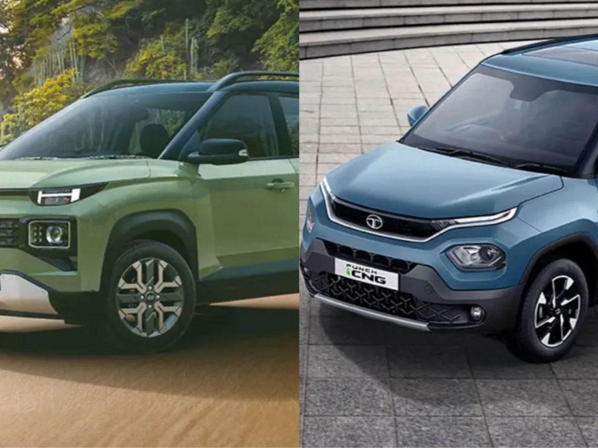 Tata Punch vs Hyundai Exter CNG - Photo Gallery