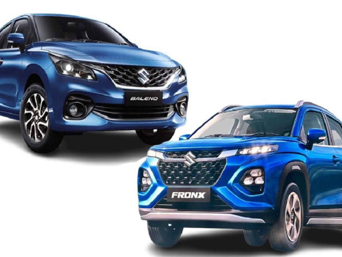 Baleno vs Fronx - Photo Gallery