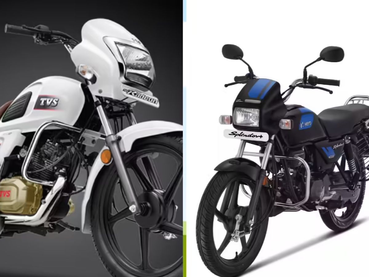 TVS Radeon vs splendor plus - Photo Gallery