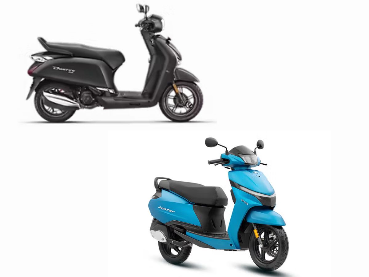 Hero Destiny 125 vs TVS Jupiter 125 - Photo Gallery