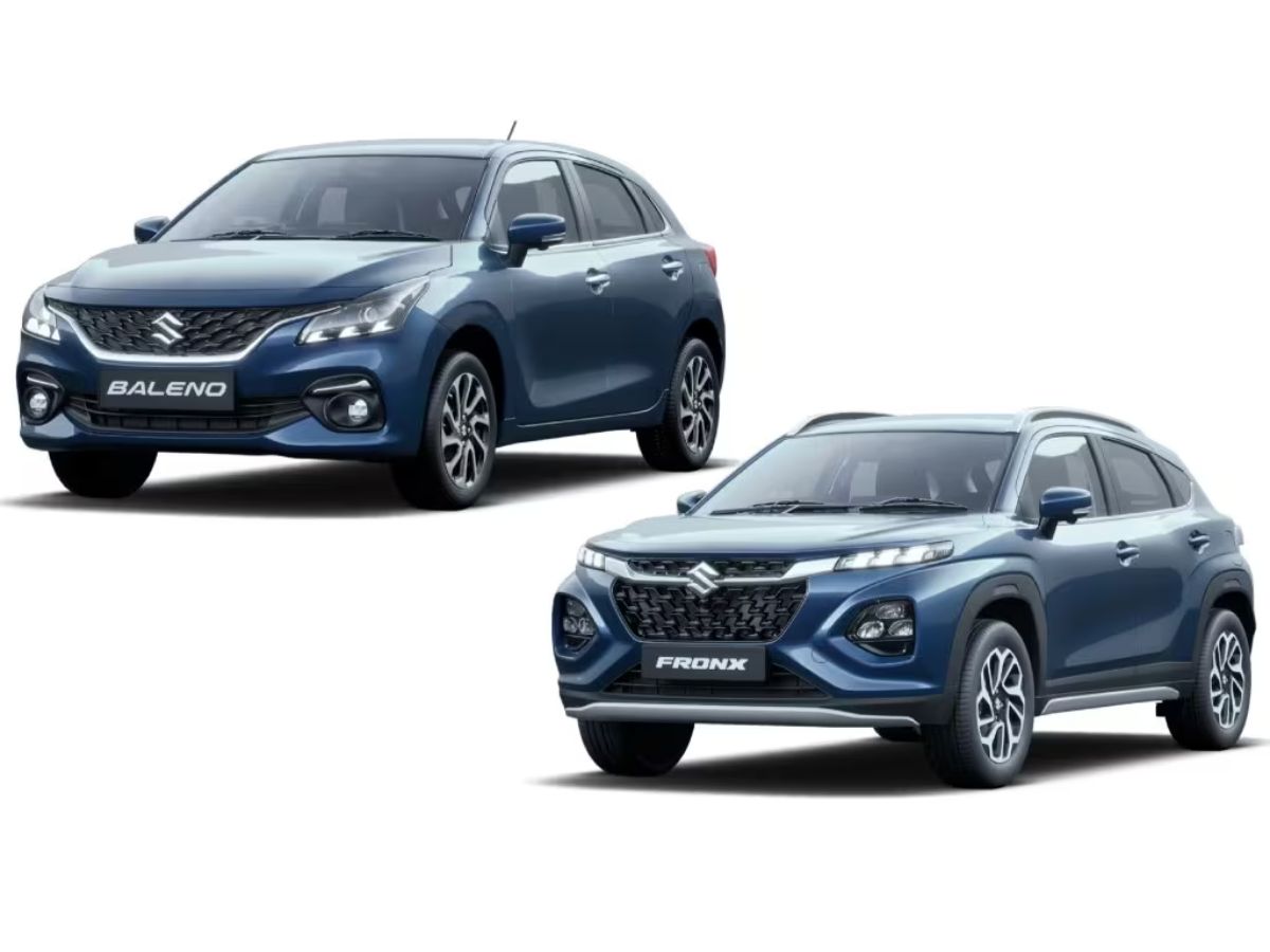 Baleno vs Fronx - Photo Gallery