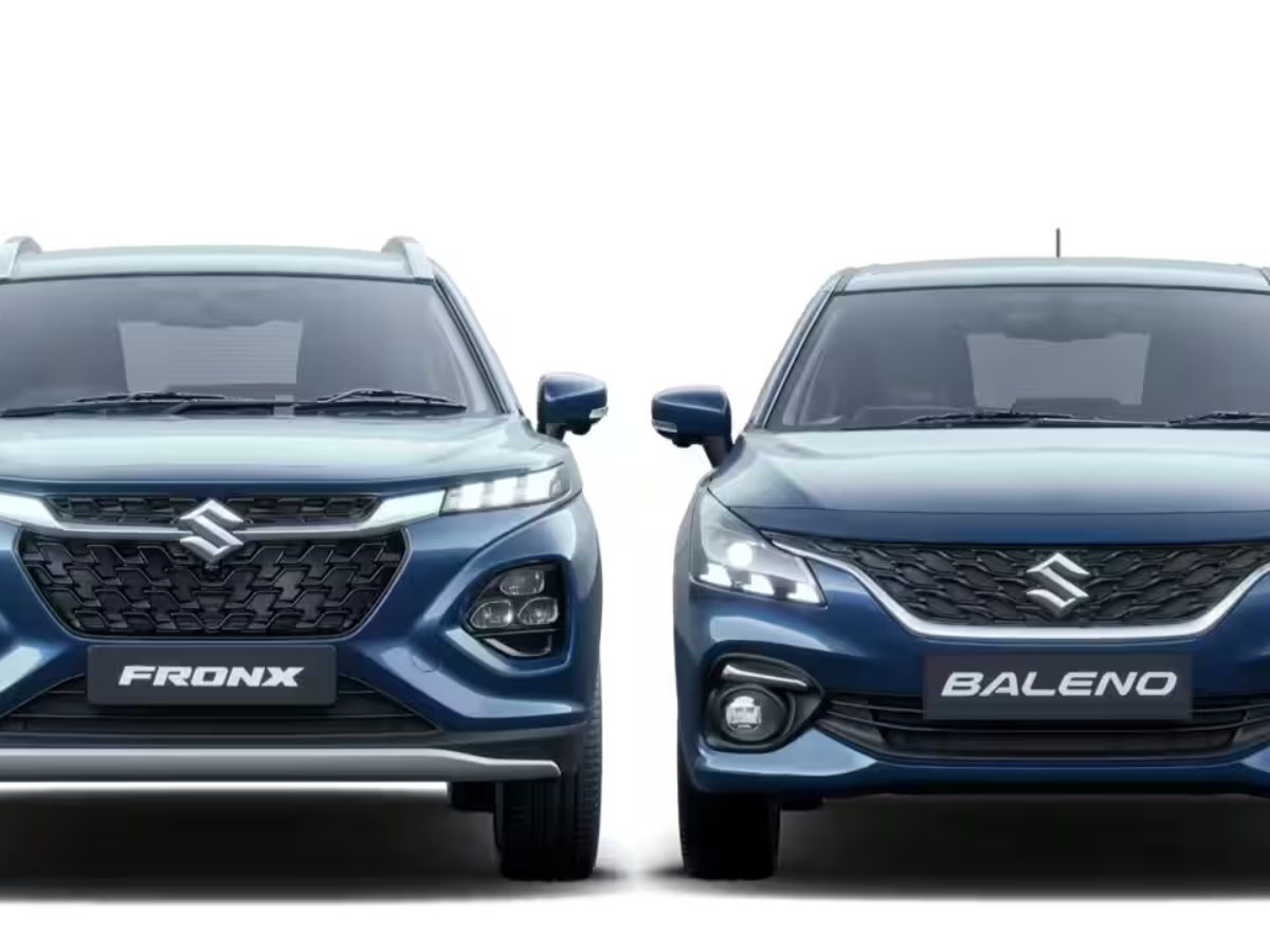 Baleno vs Fronx - Photo Gallery
