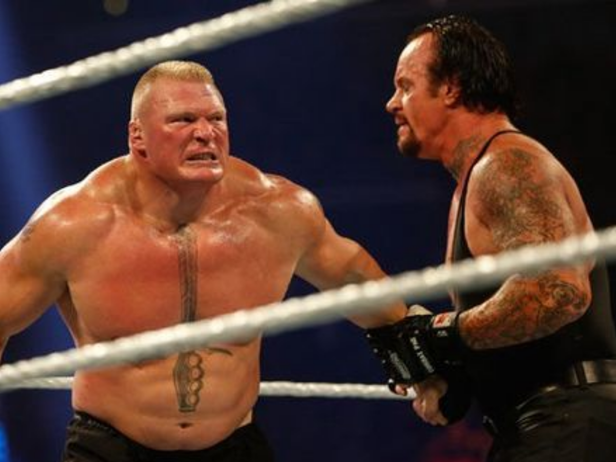 When did Lesnar join WWE - Photo Gallery