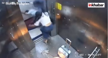 CCTV में कैद हुआ दिल दहलाने वाला मंजर: मुंबई की लिफ्ट में गैस बैलून ब्लास्ट, मची चीख-पुकार!