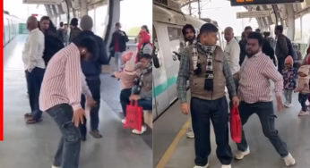 यात्रियों के साथ मजाक या सिविक सेंस का अंत? दिल्ली मेट्रो पर शख्स का वायरल ‘डांस ड्रामा’, लोग बोले-‘बेल्ट ट्रीटमेंट की जरूरत’