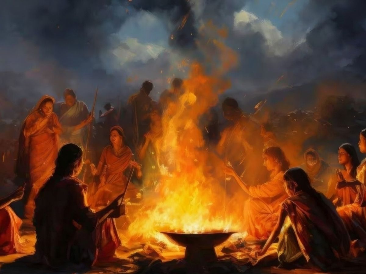 Holika Dahan 2026: आखिर क्यों लोग होलिका की धधकती आग घर लाते हैं, क्या है इस अनोखी मान्यता का राज़? - Photo Gallery
