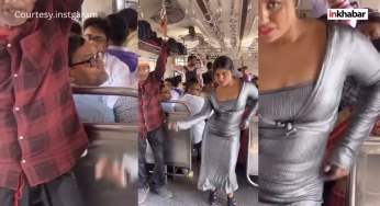 फेम के लिए कुछ भी? लोकल ट्रेन में लड़की के अश्लील कपड़ों और डांस ने किया यात्रियों को शर्मसार, देखें वीडियो!