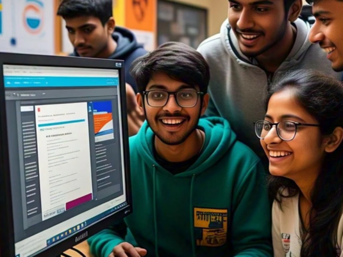 Immediately after the results are declared - Photo Gallery