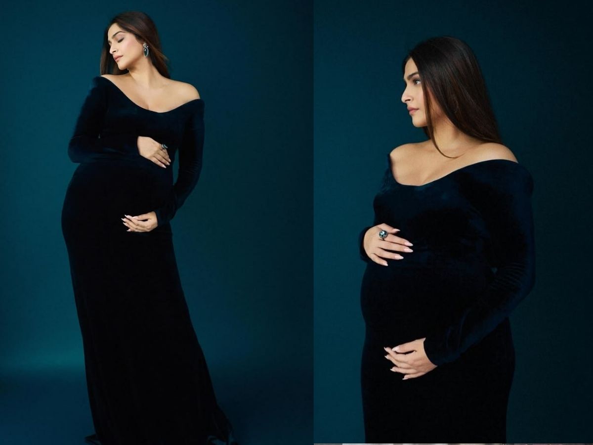 Baby Bump Outfit: बेबी बंप के साथ भी स्टाइल ऑन टॉप! सोनम कपूर के मैटरनिटी लुक्स ने 2026 में मचाई धूम - Photo Gallery