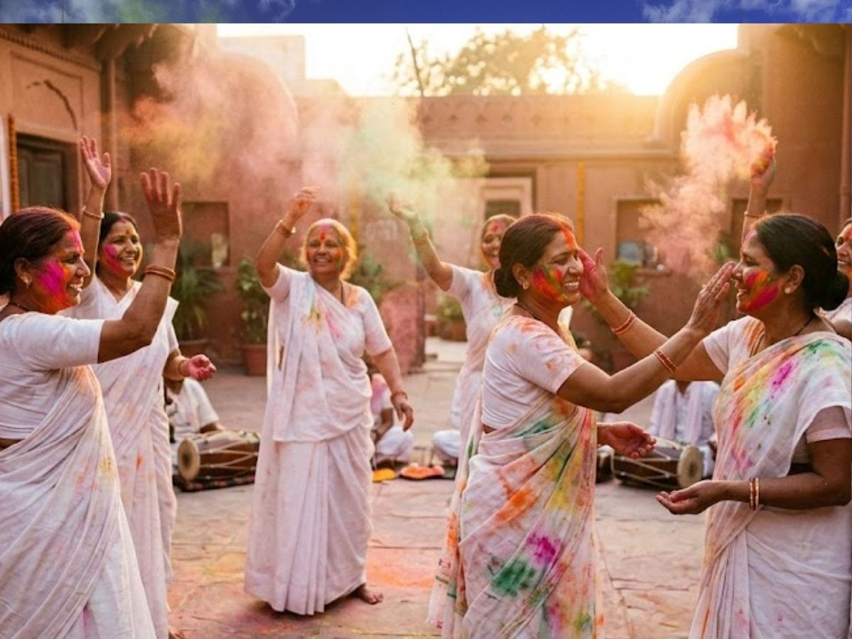 Holi 2026: सफेद साड़ी पर रंगों की छींटे! भारत का वो राज्य जहां विधवा महिलाएं भी मनाती हैं होली का जश्न - Photo Gallery