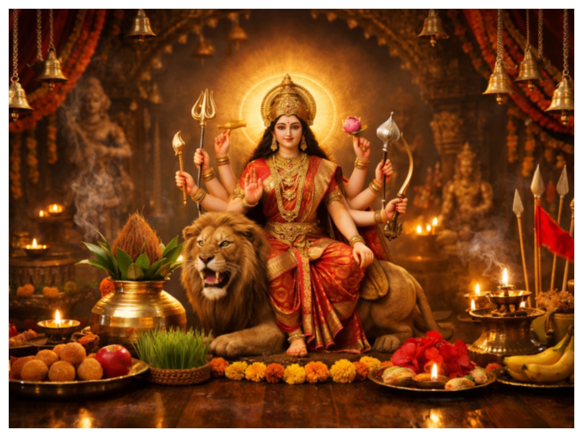 Navratri 2026 Day 3: चैत्र नवरात्रि के तीसरे दिन इस चीज का लगाएं भोग, घर में पैसे की होगी बारिश - Photo Gallery