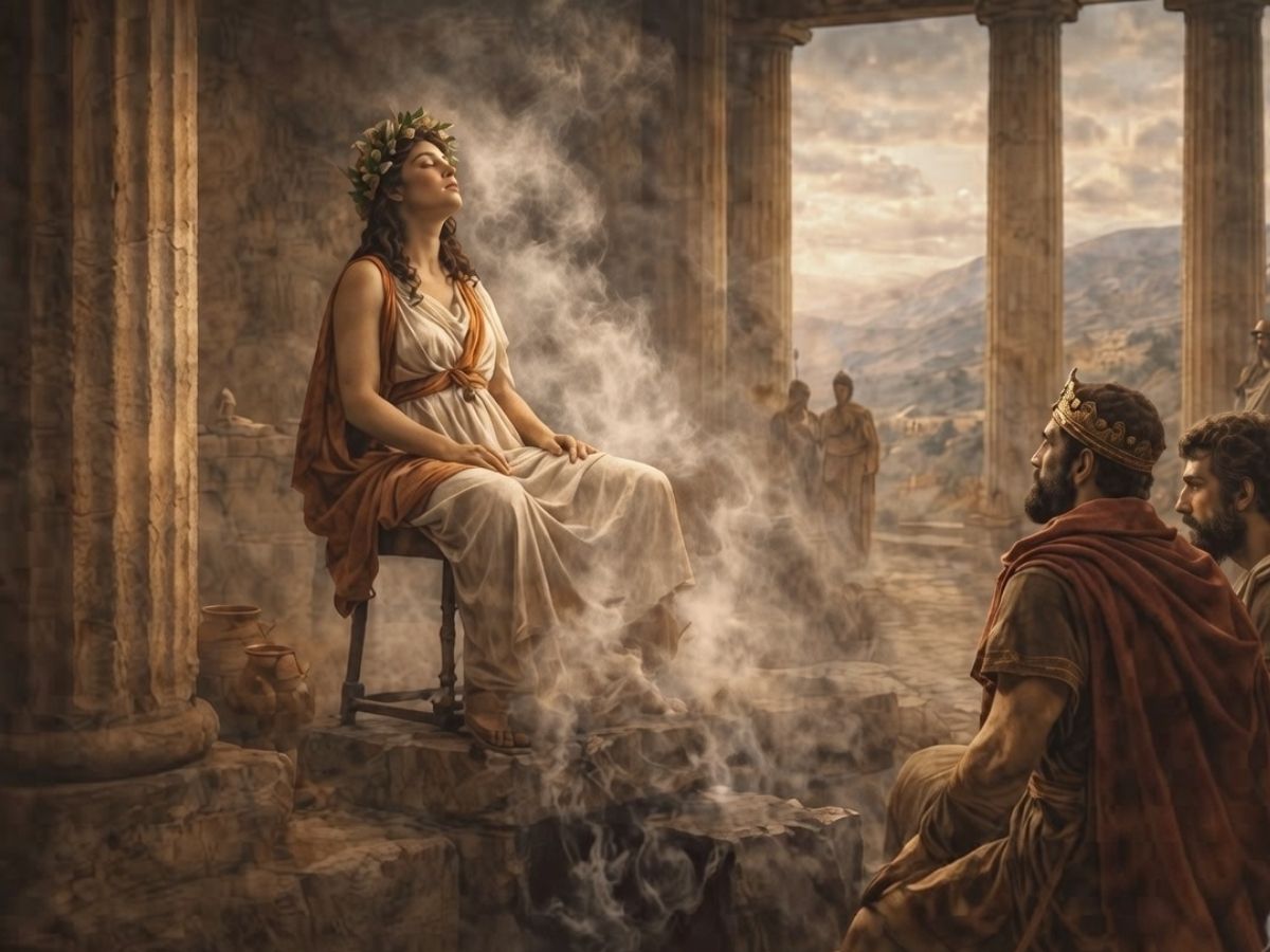 मीठा जहर सूंघकर भविष्य बता देती थी पुजारिन, सिकंदर भी झुकता था अपना सिर; जानें डेल्फी के मंदिर का रहस्य - Photo Gallery