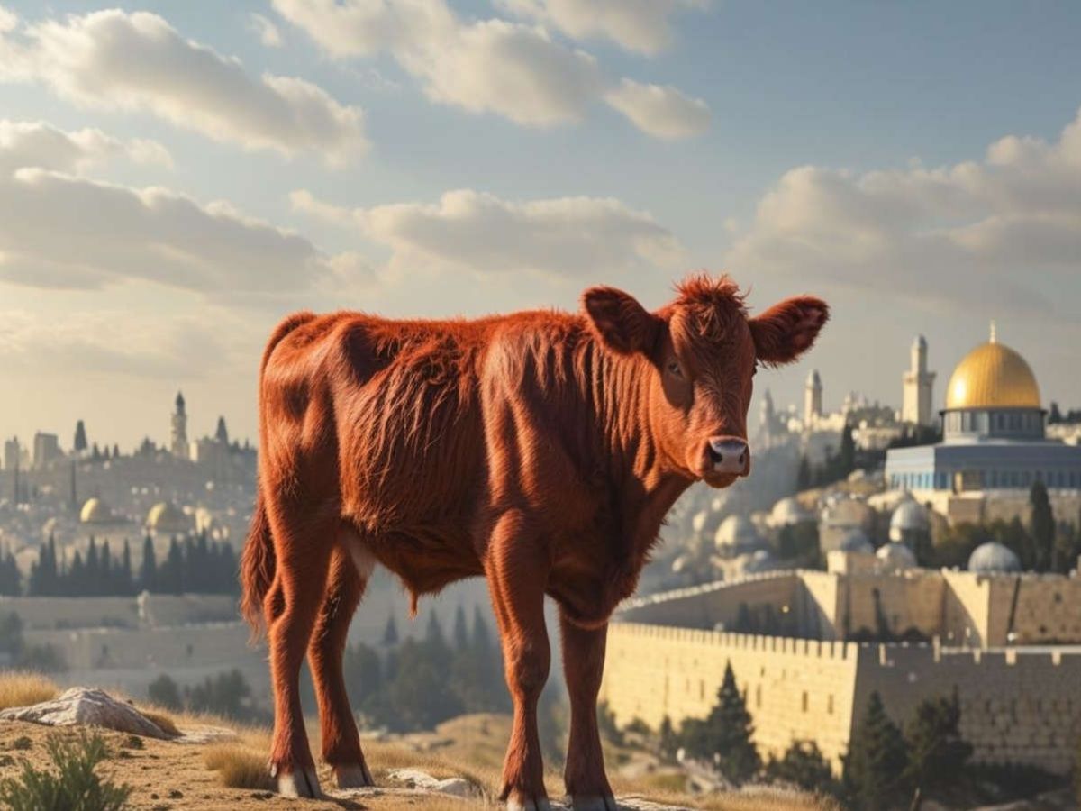 बाइबल की भविष्यवाणी या महज संयोग? इजराइल में ‘लाल बछिया’ के जन्म ने मचाई हलचल; दुनिया के अंत का संकेत! - Photo Gallery