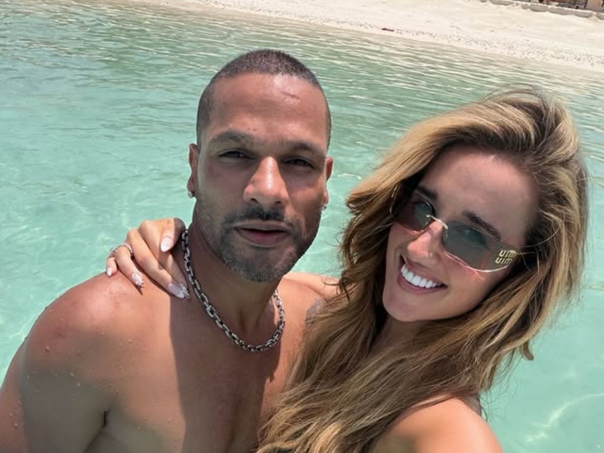 हनीमून मनाने पहुंचे शिखर धवन-सोफी शाइन, रोमांटिक तस्वीरों ने इंटरनेट पर मचाया तहलका; देखें Photos