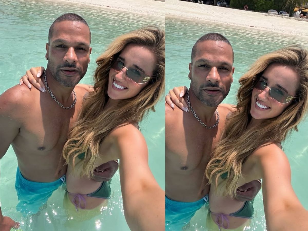 हनीमून मनाने पहुंचे शिखर धवन-सोफी शाइन, रोमांटिक तस्वीरों ने इंटरनेट पर मचाया तहलका; देखें Photos