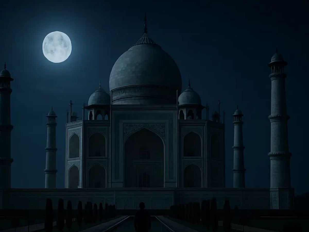 रात को अंधेरे में डूबा रहता है ताज महल, क्यों नहीं है लाइट जलाने की इजाजत? जानें इसके पीछे का असली राज़ - Photo Gallery