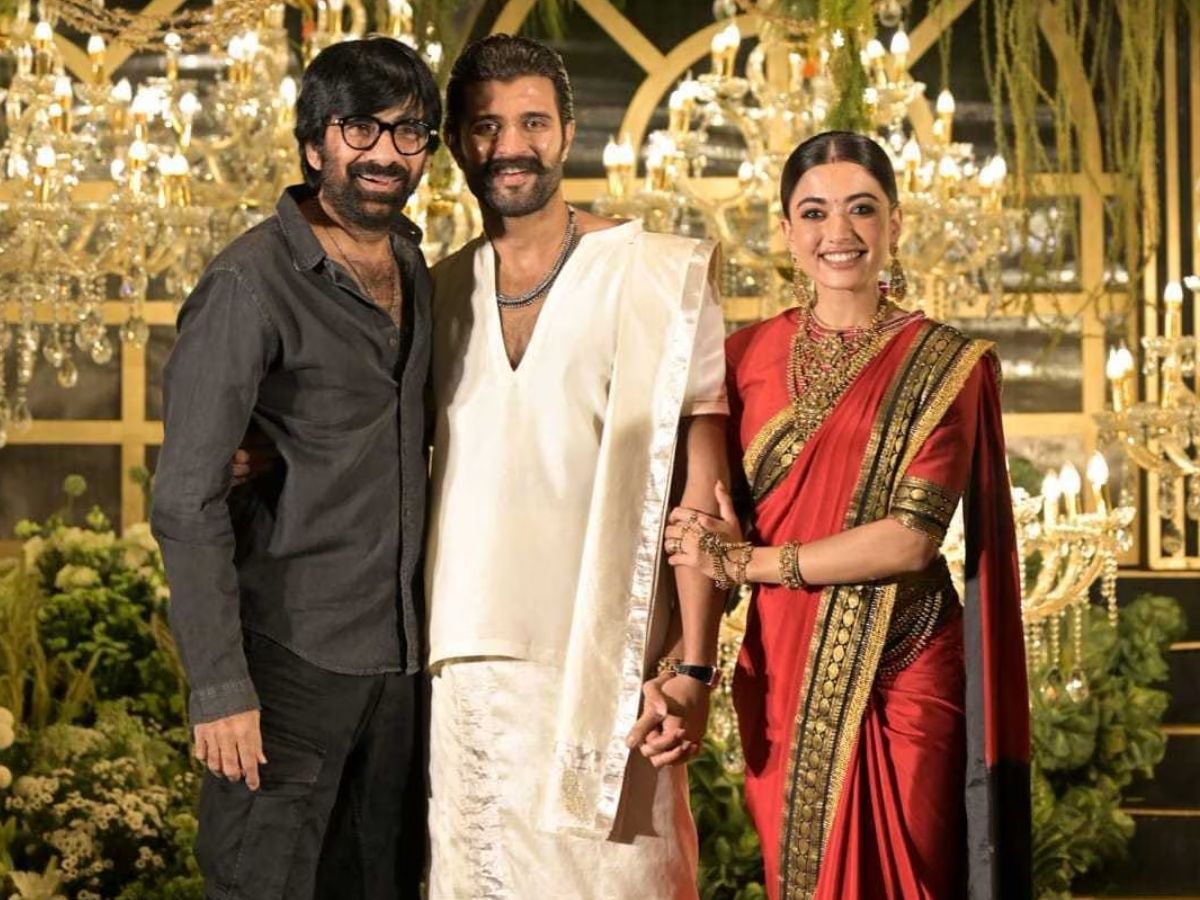 Rashmika Vijay Reception: विजय-रश्मिका के रिसेप्शन में सजी सितारों की महफिल! नागार्जुन से लेकर राम चरण तक की झलकियां आईं सामने - Photo Gallery